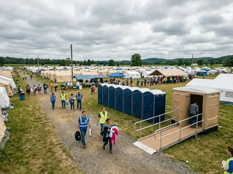 disaster-relief-camp-restrooms-010 — frequently asked questions, Dumpster & Portable Bathrooms Rental in Morongo Valley, CA